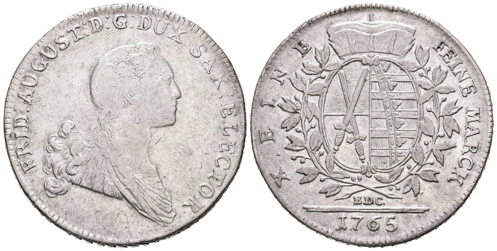 Sasko, Tolar 1765