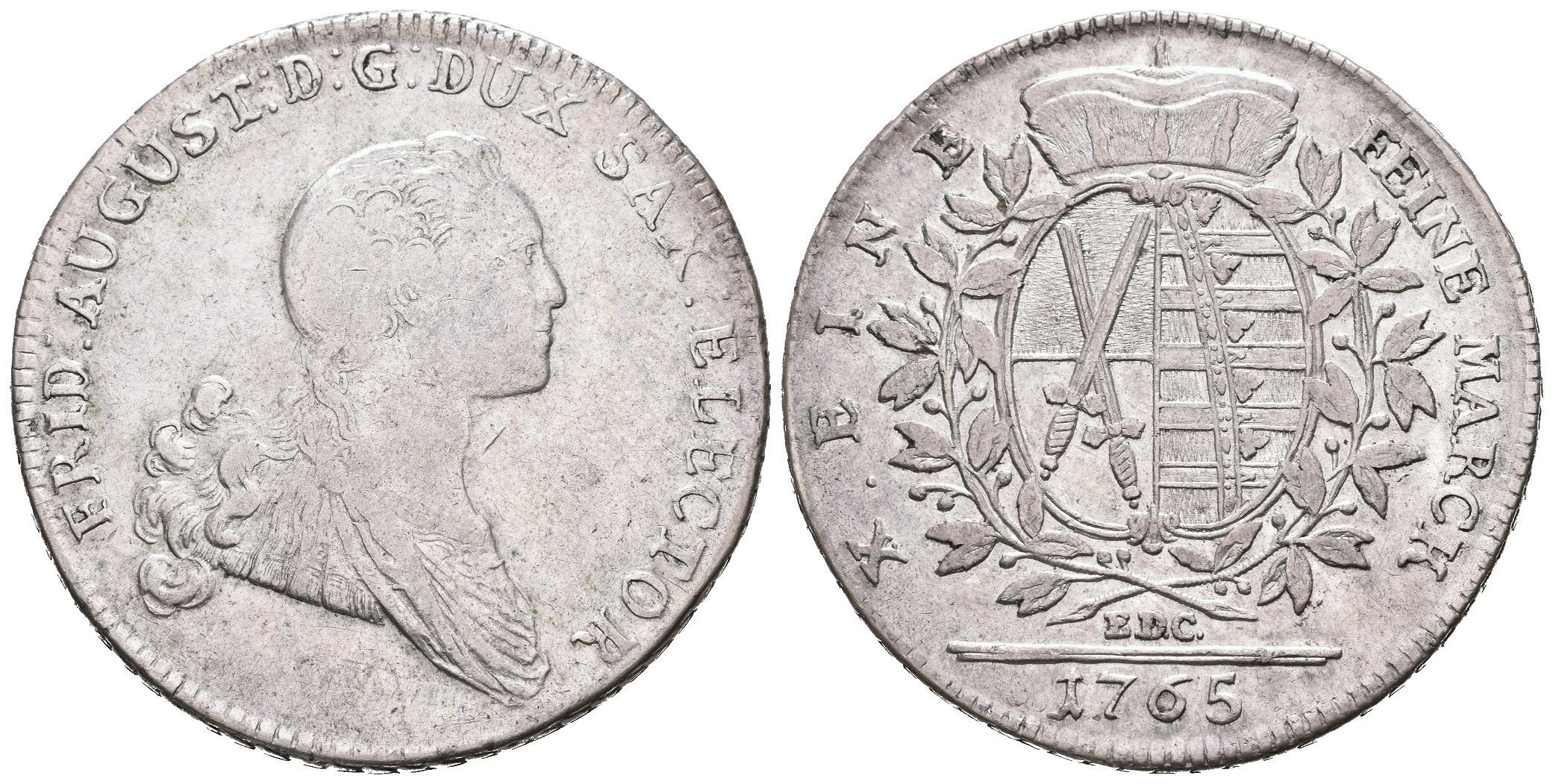 Sasko, Tolar 1765