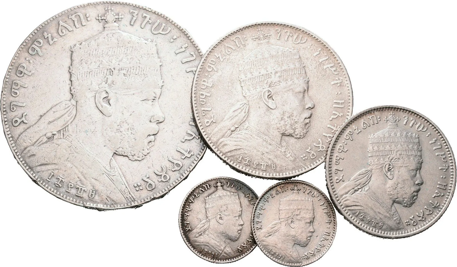Etiopie, Menelik II., 1889 - 1913 — 1