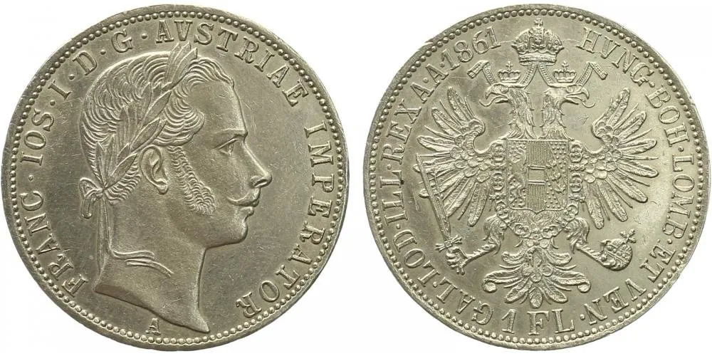 Rakouská a spolková měna, 1857 - 1892 — 1