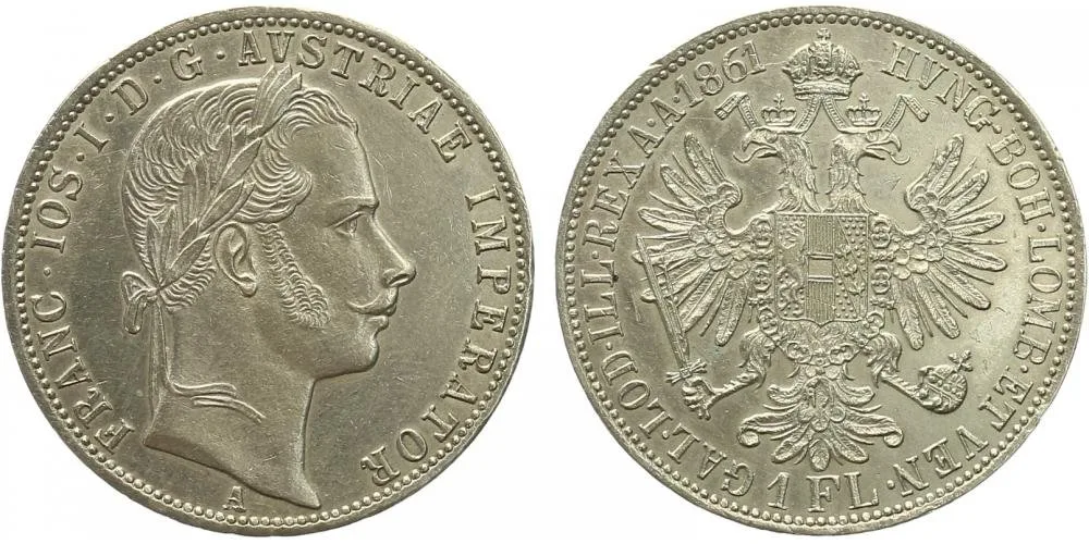 Rakouská a spolková měna, 1857 - 1892 — 1
