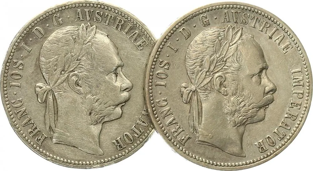 Rakouská a spolková měna, 1857 - 1892 — 1