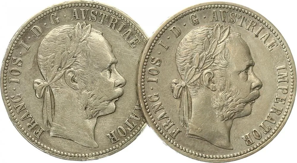 Rakouská a spolková měna, 1857 - 1892 — 1