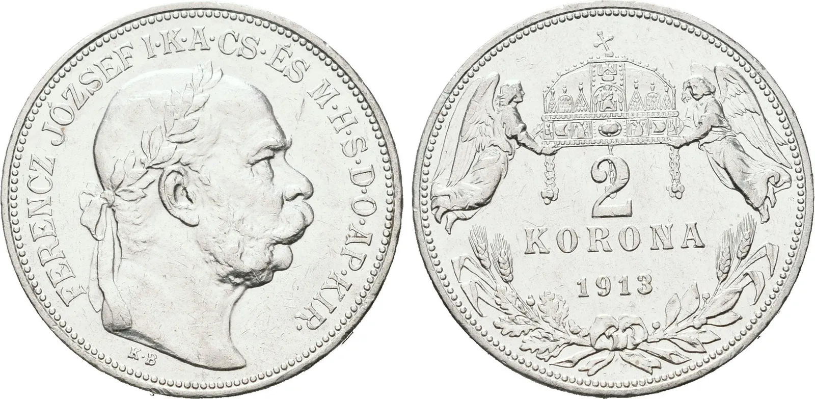 2 Koruna 1913 KB