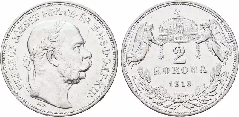 2 Koruna 1913 KB