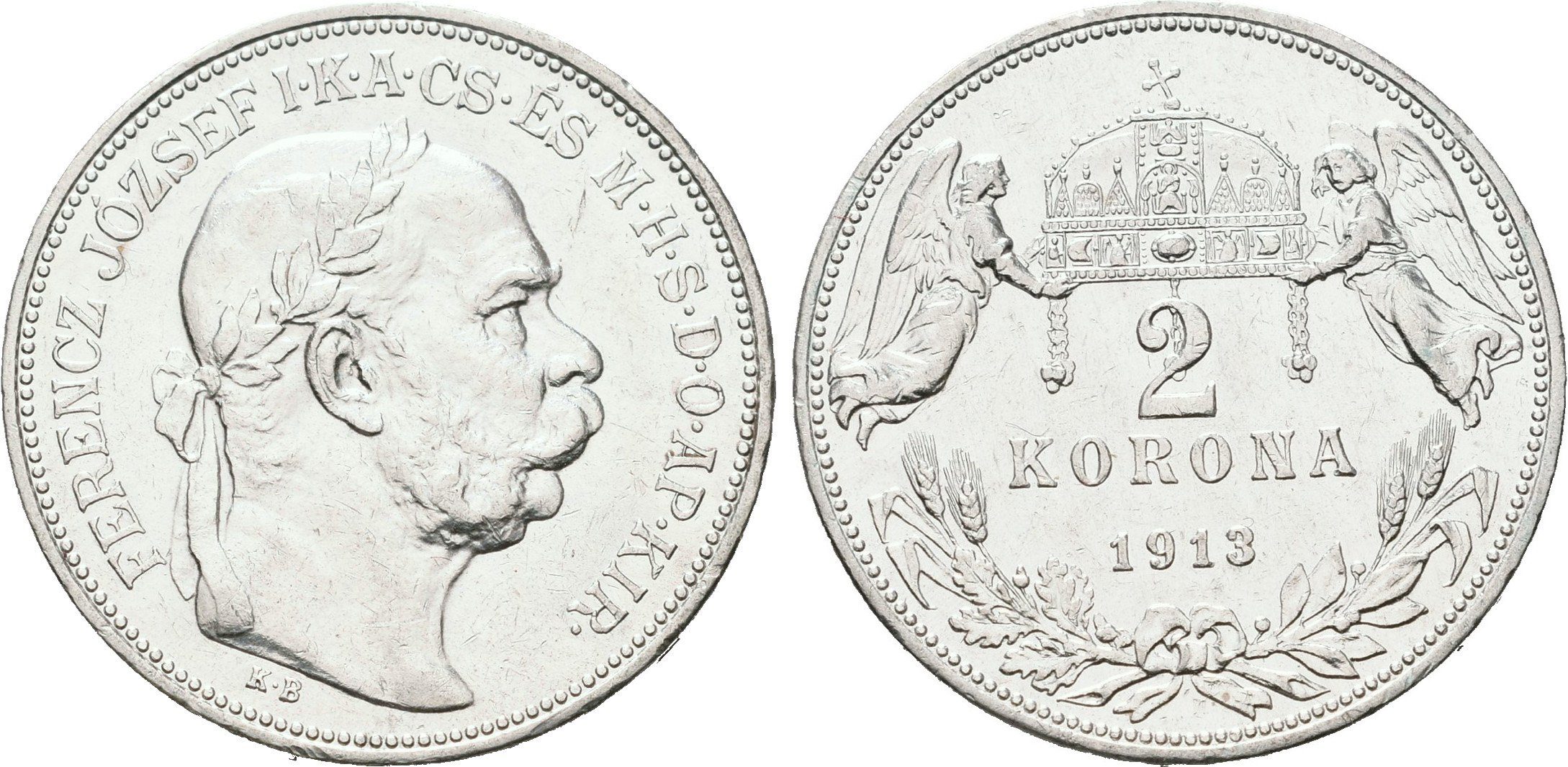 2 Koruna 1913 KB