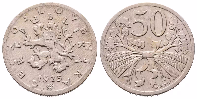 50 Haléř 1925