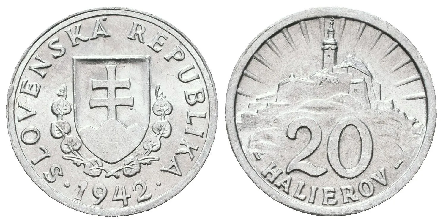 20 Haléř 1942, hliník