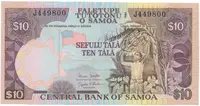 Samoa, 10 Tala (2002), P.34b