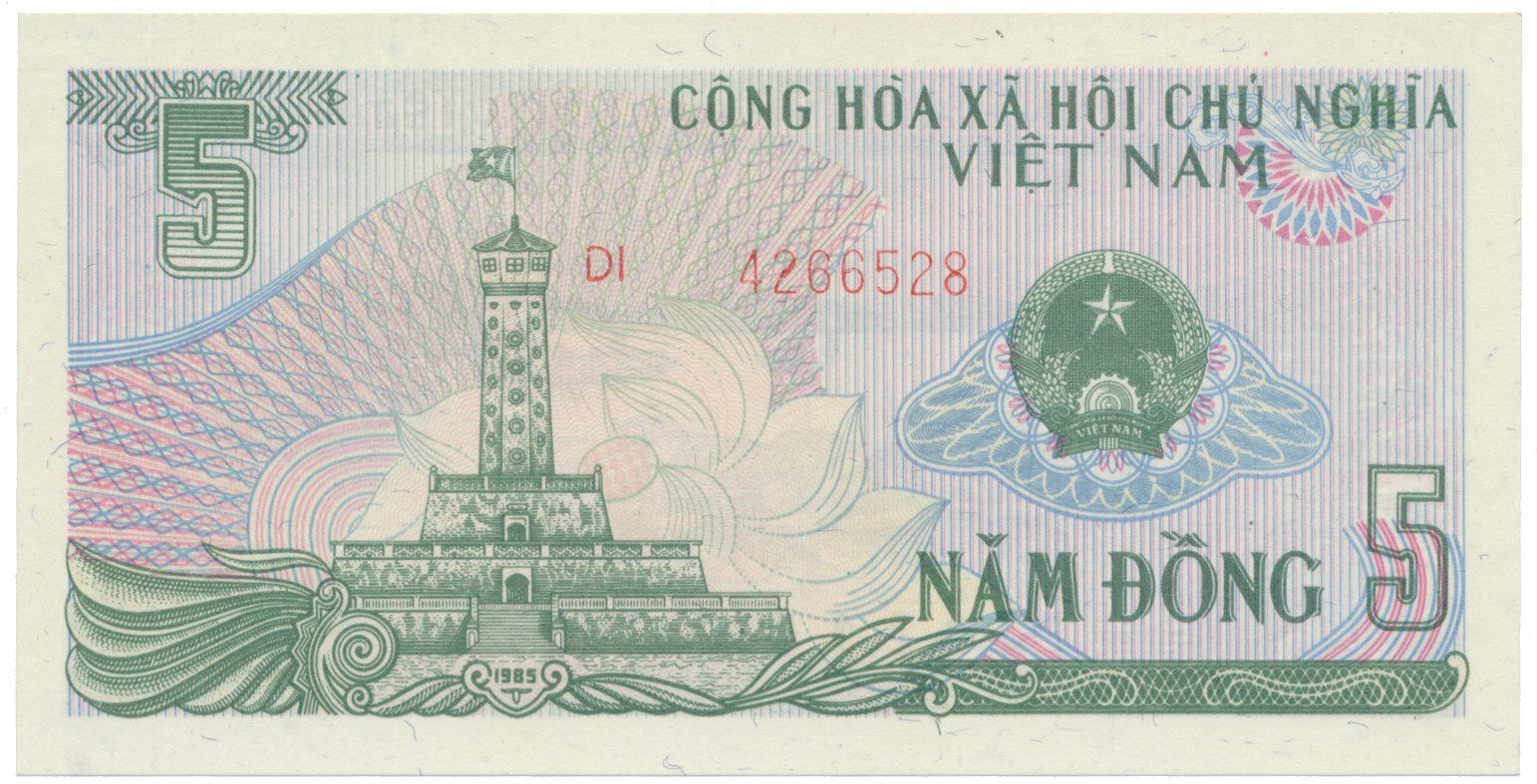 Vietnam, 5 Dong 1985, P.92a