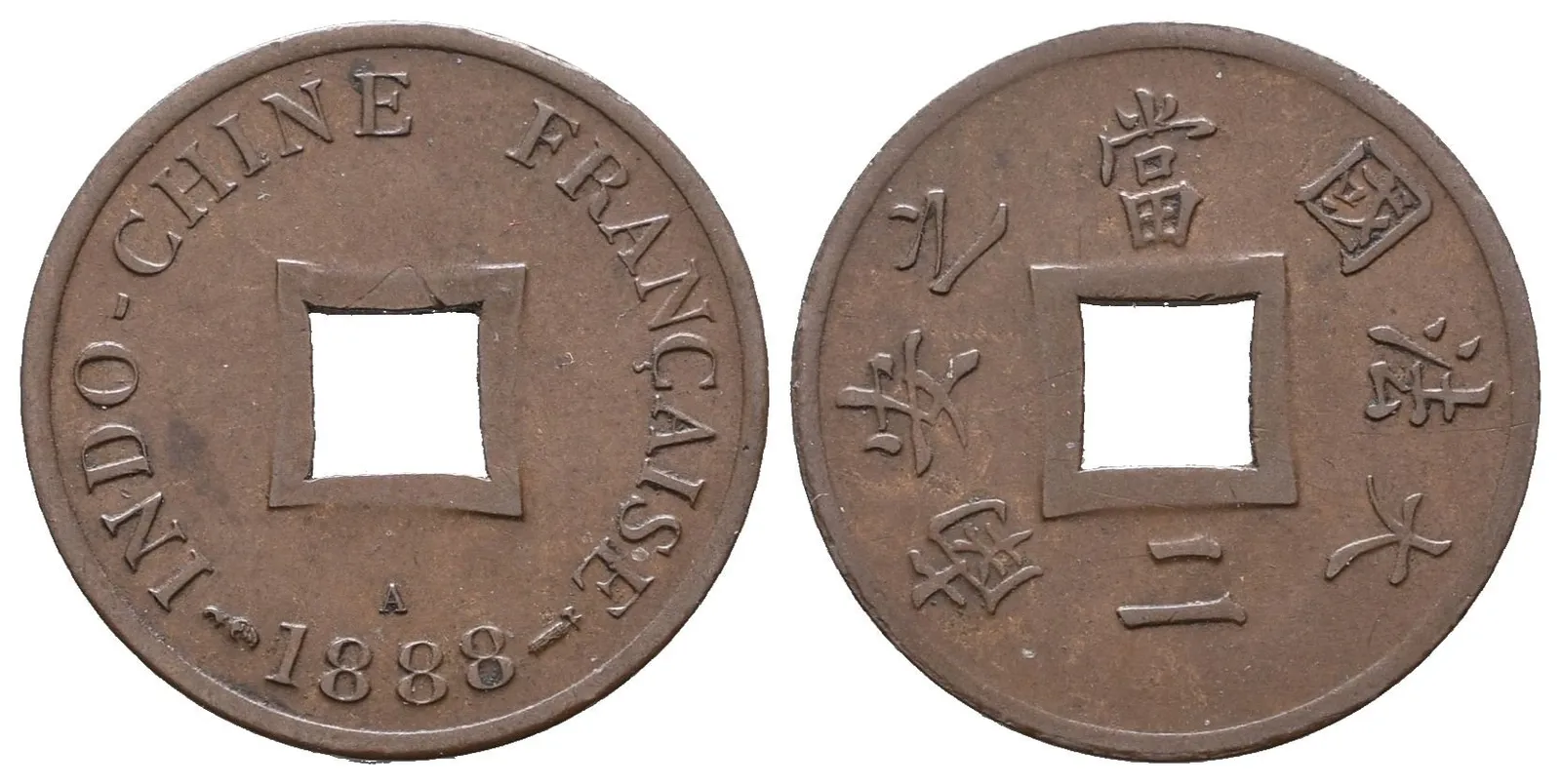 Francouzská Indočína, 2 Sapek 1888 A