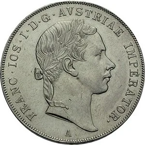 Konvenční měna, 1848 - 1857 — 1