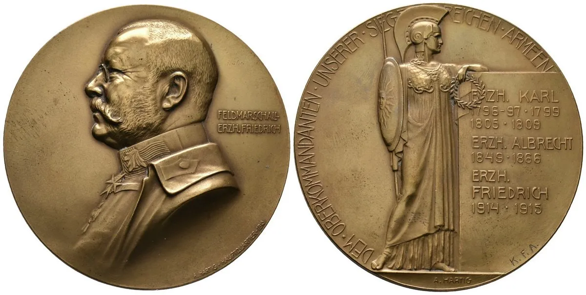 Arcivévoda Friedrich, polní maršál, 1856 - 1936 — 1