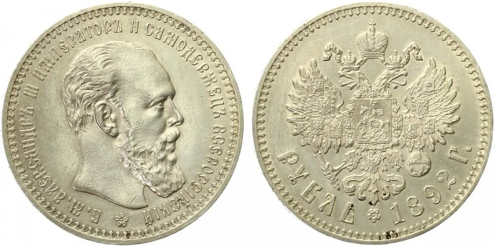 Rusko, Alexander III., 1881 - 1894 — 1