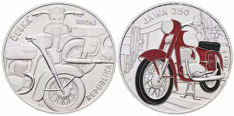 500 Kč 2022 - Motocykl Jawa 250