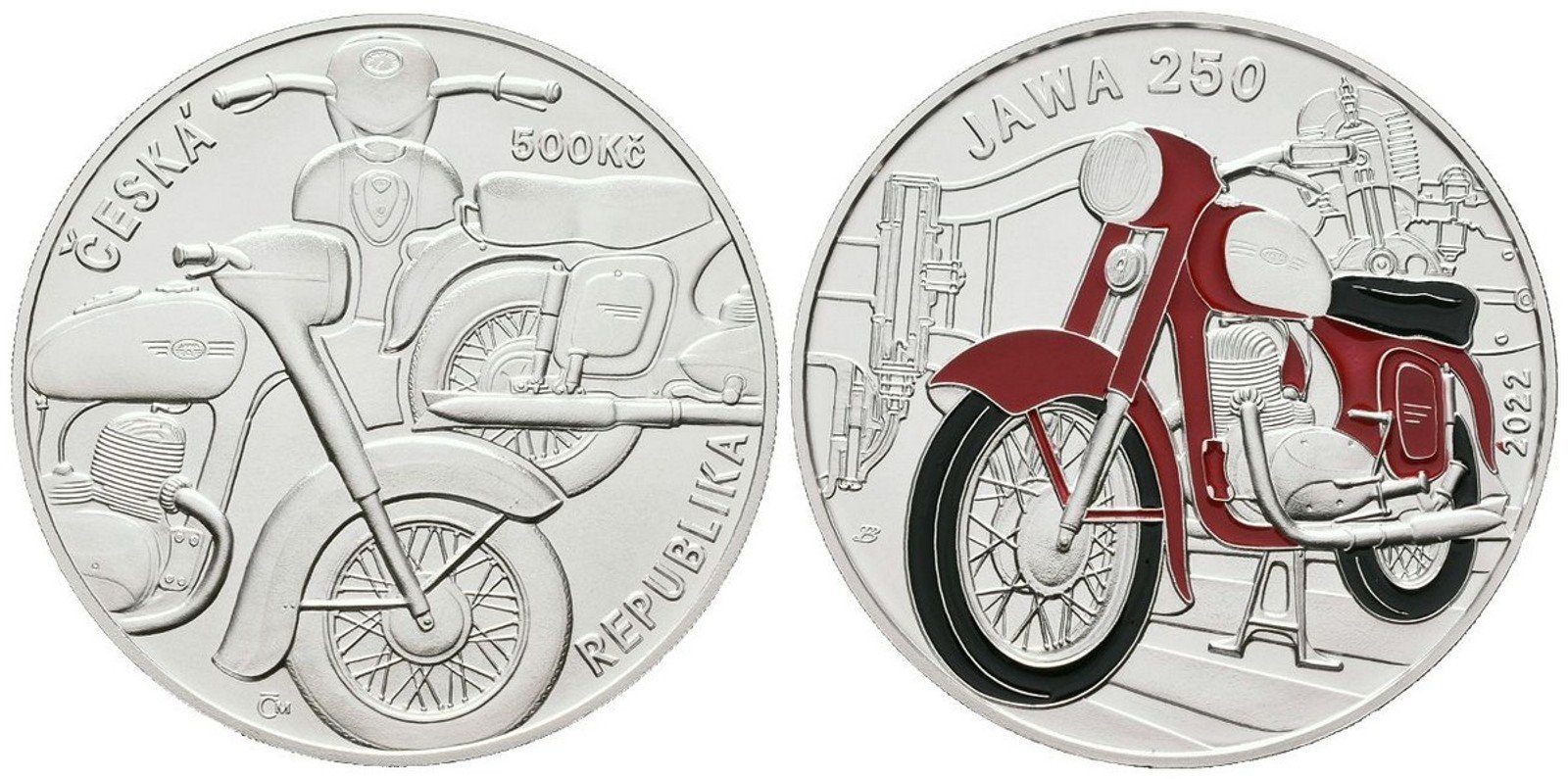 500 Kč 2022 - Motocykl Jawa 250