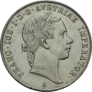 Konvenční měna, 1848 - 1857 — 1