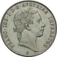 Konvenční měna, 1848 - 1857 — 1