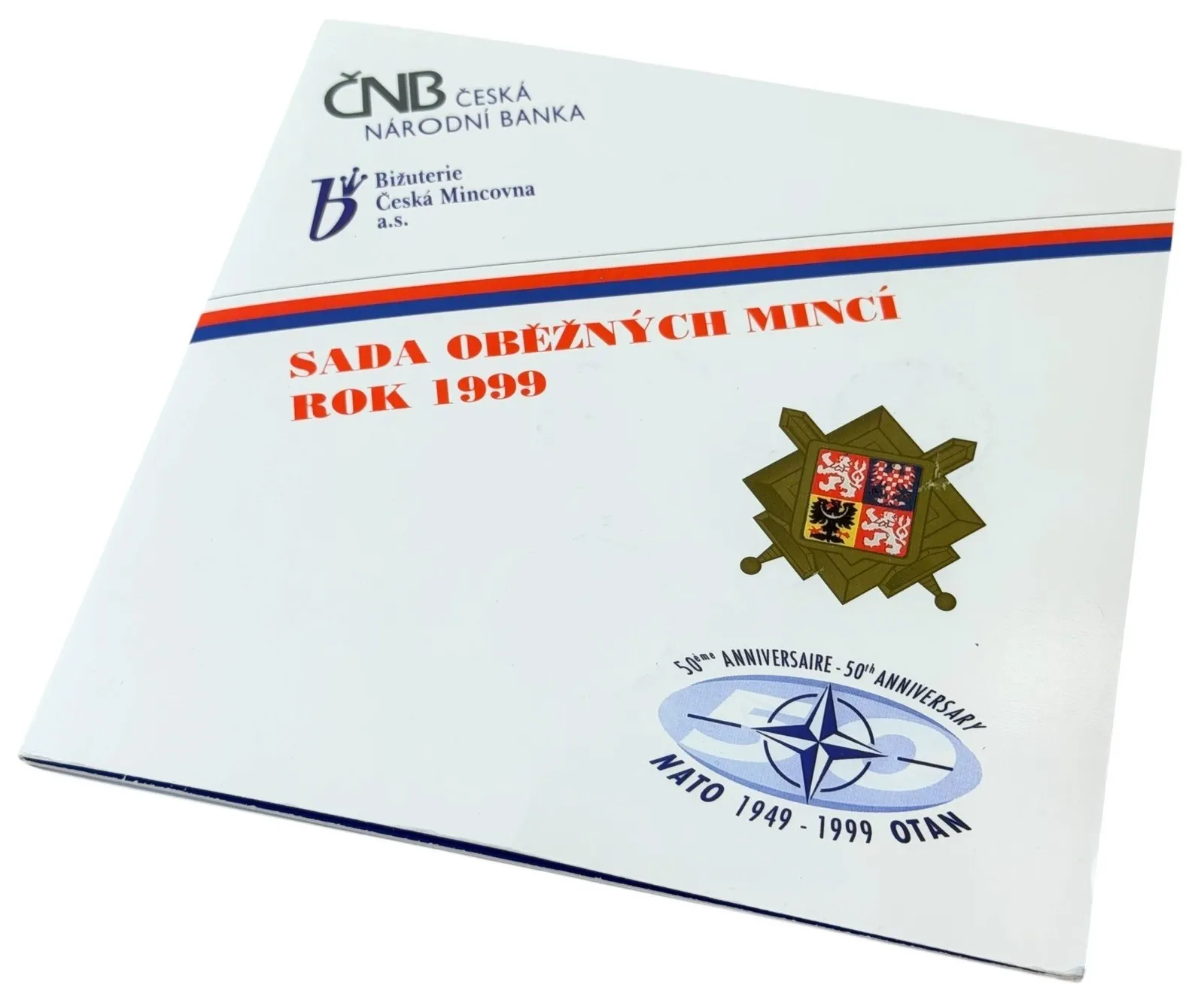 Sada oběžných mincí 1999 - Vstup ČR do NATO_9 ks — 1