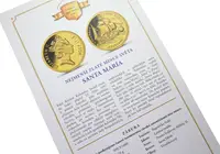10 dolarů - 2006 - Au 1,24 g - 999.9/1000 - Santa María - fotografie 2