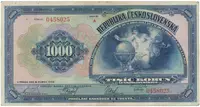 1000 Koruna 1932, série A, Hej.26a