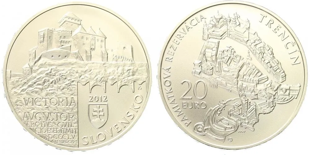 20 Euro 2012 - Památková rezervace Trenčín, běžná kvalita