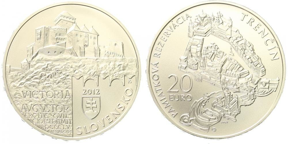20 Euro 2012 - Památková rezervace Trenčín, běžná kvalita