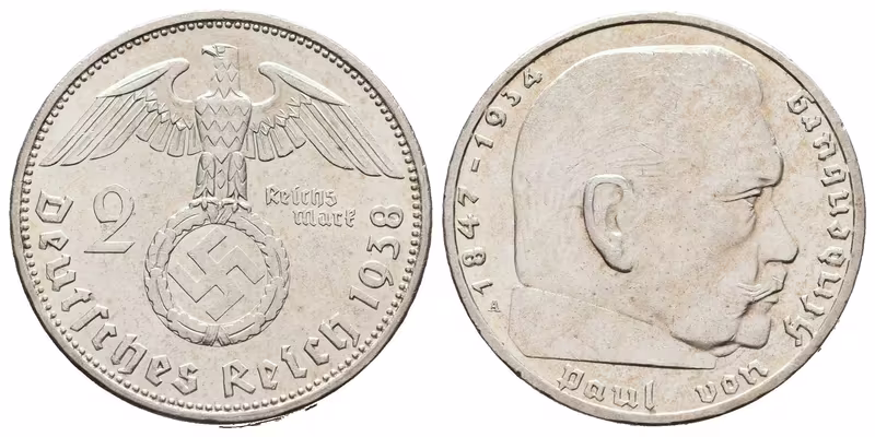 III. říše, 2 Marka 1938 A