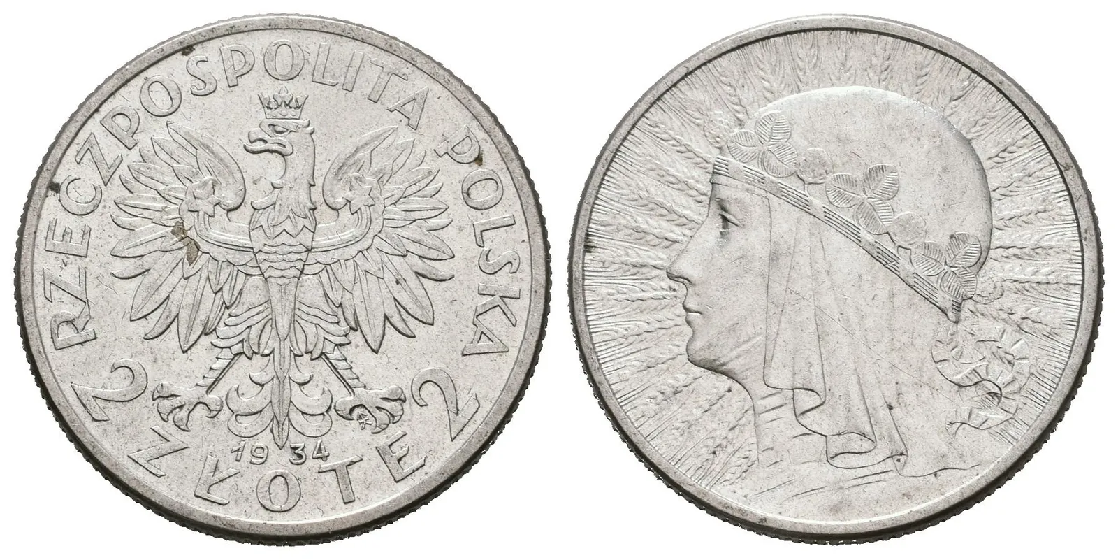 Polsko, 2 Zloté 1934