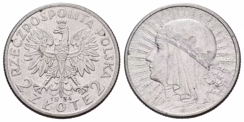 Polsko, 2 Zloté 1934