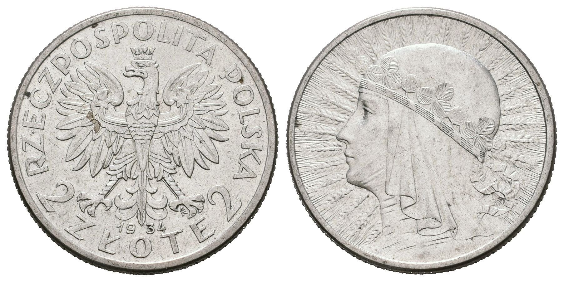 Polsko, 2 Zloté 1934