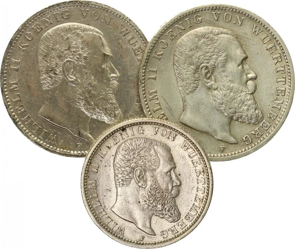 Württemberg, Wilhelm II., 1891 - 1918 — 1