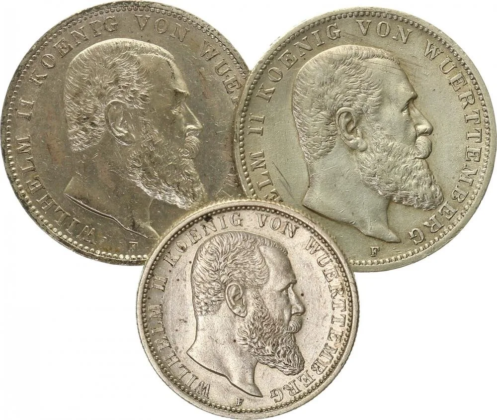 Württemberg, Wilhelm II., 1891 - 1918 — 1