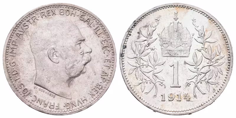 1 Koruna 1914