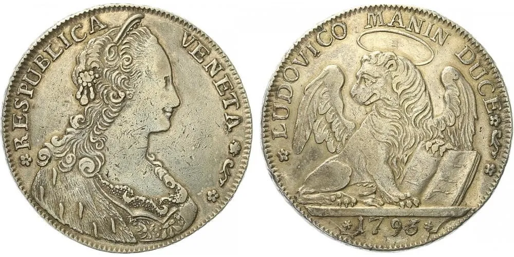 Itálie - Benátky, Lodovico Manin, 1789 - 1797 — 1