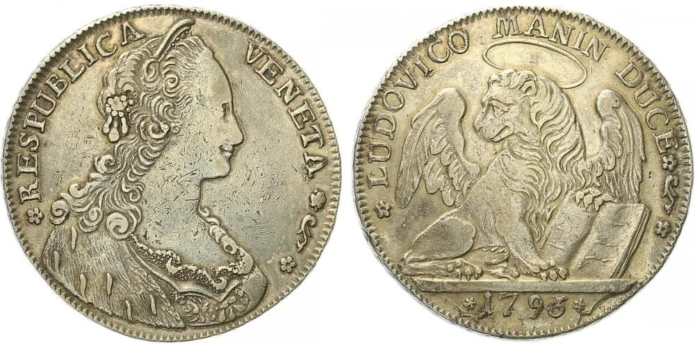 Itálie - Benátky, Lodovico Manin, 1789 - 1797 — 1