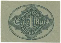 Německo, 1 Mark 1922, Ro.73a - fotografie 2