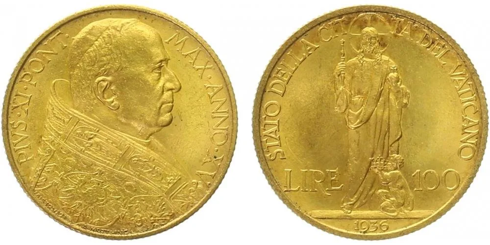 Vatikán, Pius XI., 1922 - 1939 — 1