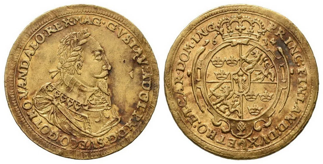 Augsburg - město, Gustaf Adolf II., 1611 - 1632 — 1