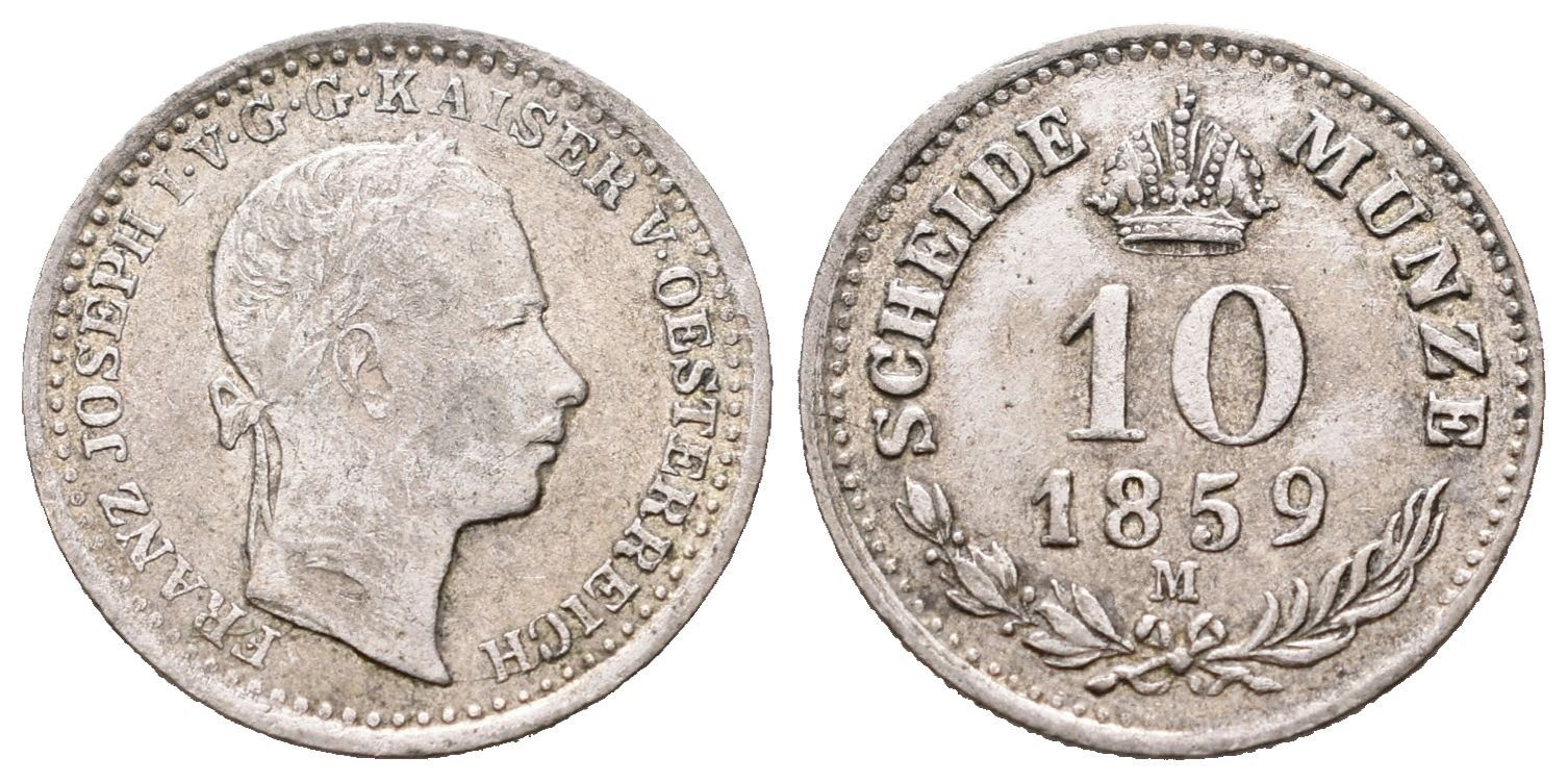 10 Krejcar 1859 M