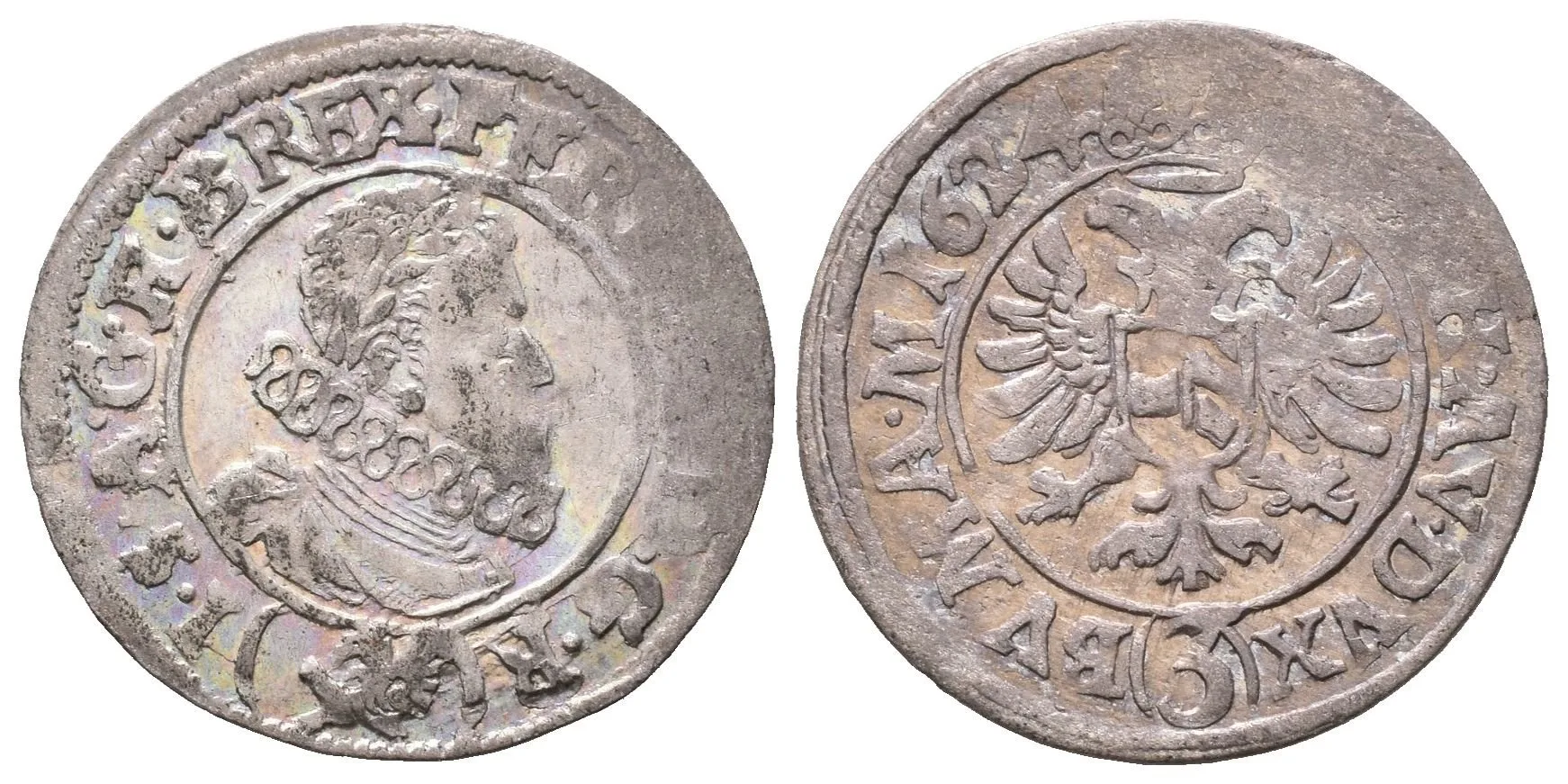 3 Krejcar 1624, Jáchymov-Steinmüller, Hal.842, pěkná zachovalost, — 1