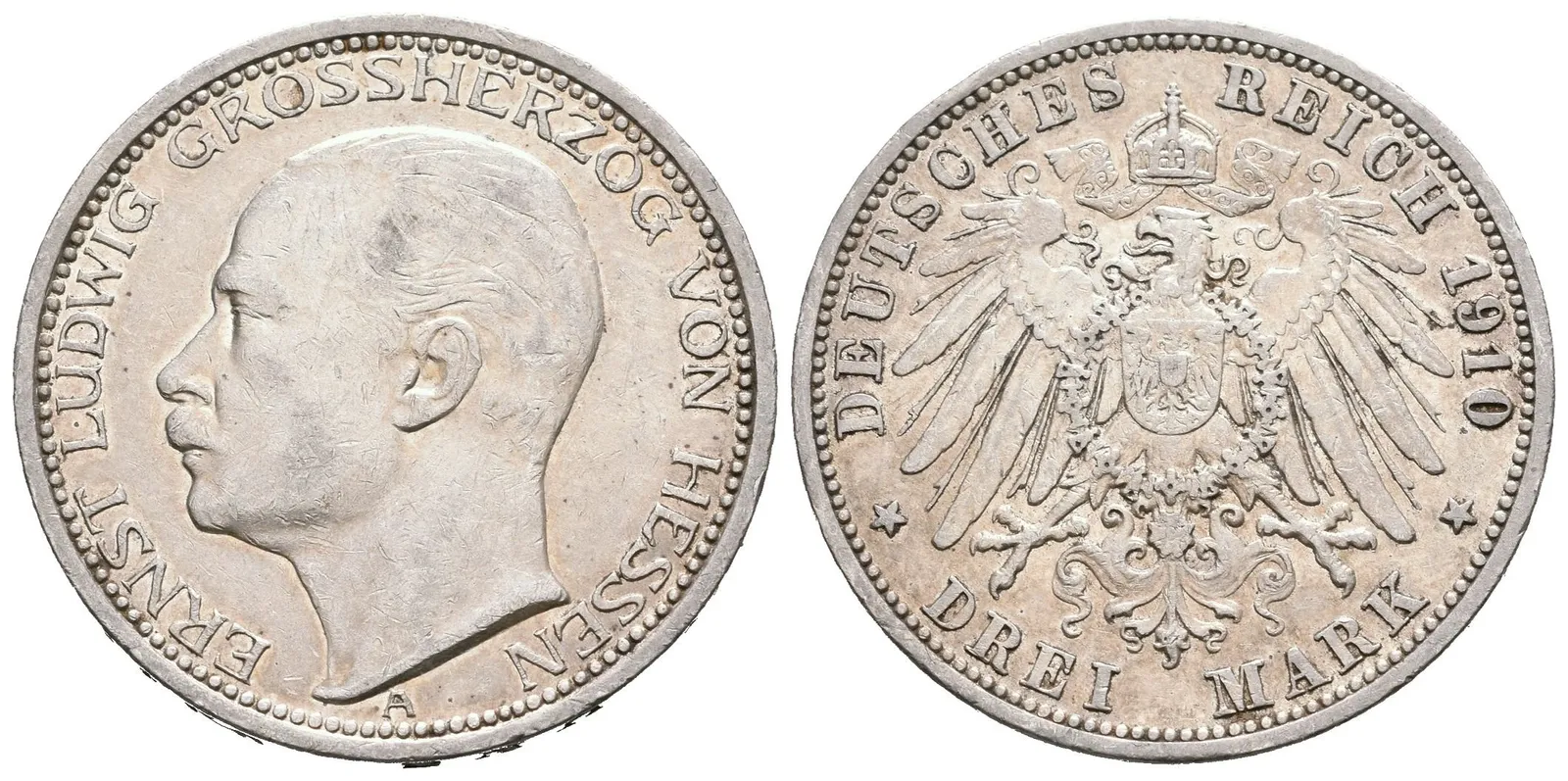 Hessensko, 3 Marka 1910 A