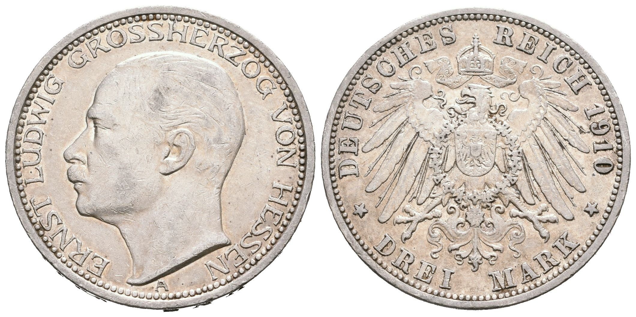 Hessensko, 3 Marka 1910 A