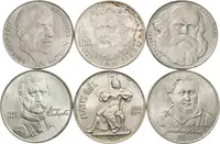 Soubor mincí 100 Kčs - 1983 - Jaroslav Hašek, Chalupka a Marx, — 1