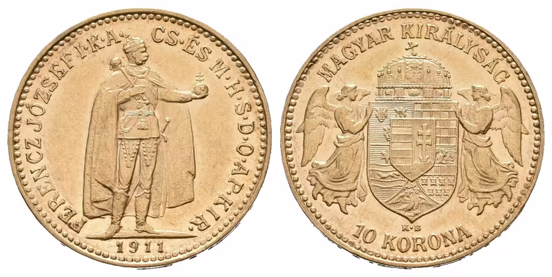 10 Koruna 1911 KB