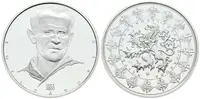 Stříbrná investiční medaile - Emil Zátopek - Ag 29 g - 999/1000 + Certifikát