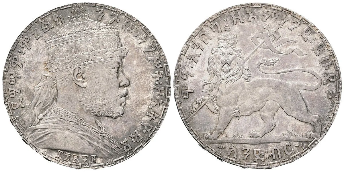 Etiopie, Menelik II., 1889 - 1913 — 1