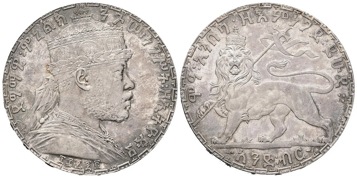 Etiopie, Menelik II., 1889 - 1913 — 1