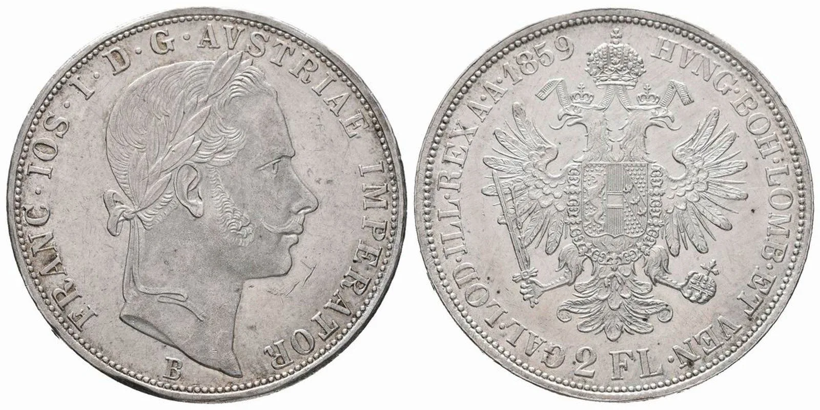 Rakouská a spolková měna, 1857 - 1892 — 1