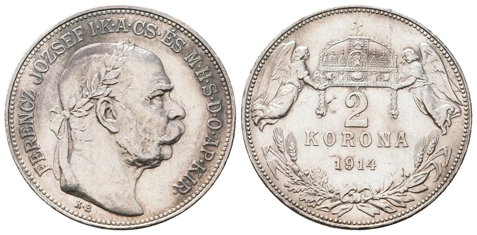 Korunová měna, 1892 - 1918 — 1